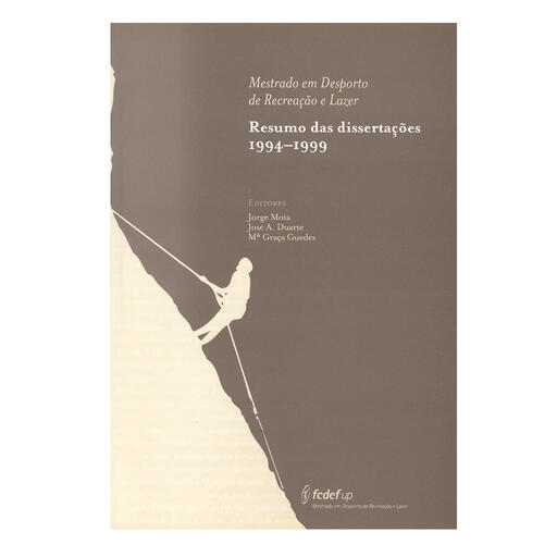 Mestrado em Desporto de Recreação e Lazer: resumo